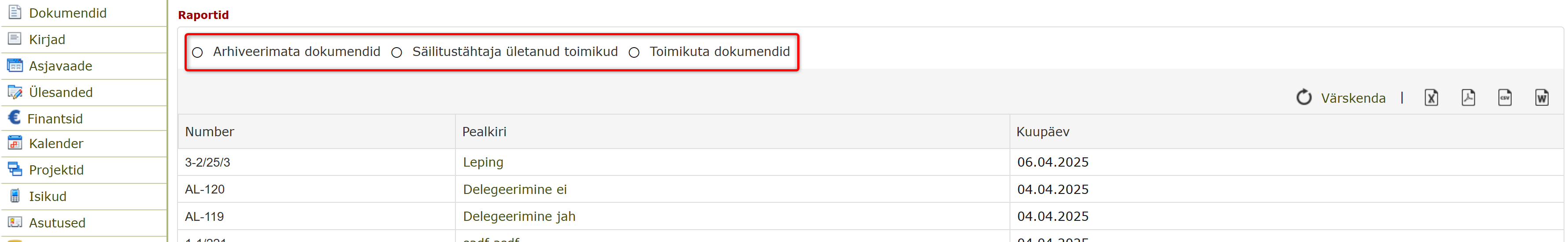 Raportid