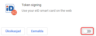 !Chrome Token signing