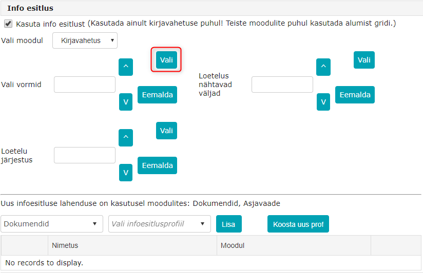 !Info esitlus