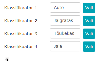 !Klassifikaatorid