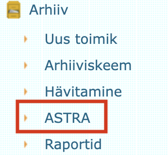ASTRA link