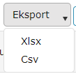 !Eksportimise võimalused