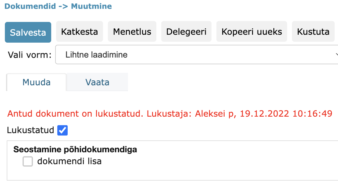 !Dokument lukustatud