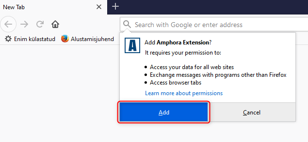 !Firefox extension Windows