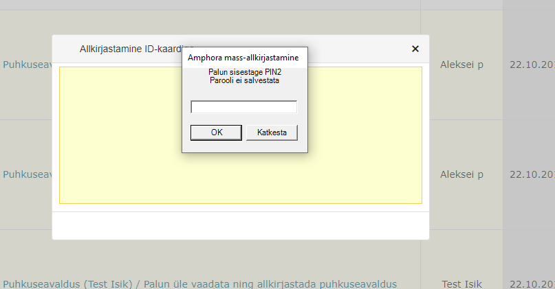 !PIN2 küsimine