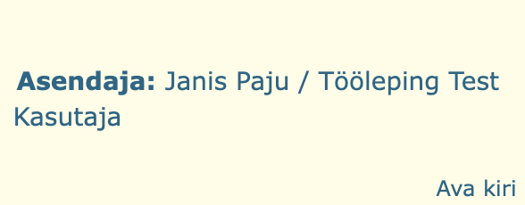 !Asendaja teksti kuvamine