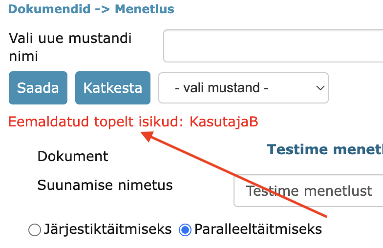 Topeltisiku eemaldamine