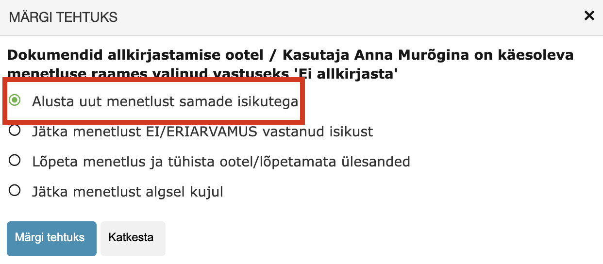 !Menetluse aken