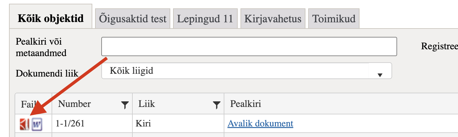 !Avalik vaade