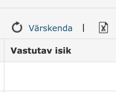 !Raporti filter ei ole aktiveeritud