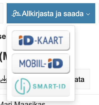 Allkirjastamise meetodid