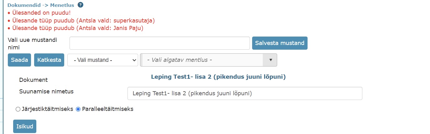!Valideerimise veateate kuvamine