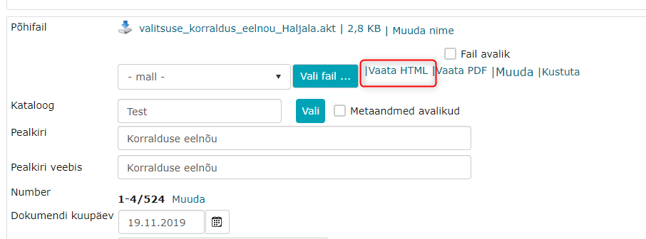 !Vaata HTML